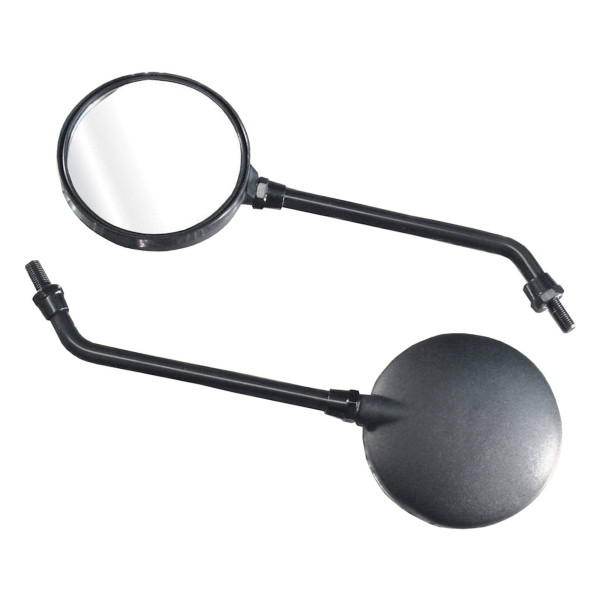 bike it Bike it dual sided kawasaki mirror - #kzblk